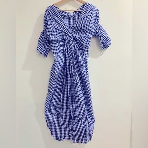 Farrow Cotton Gingham Dress